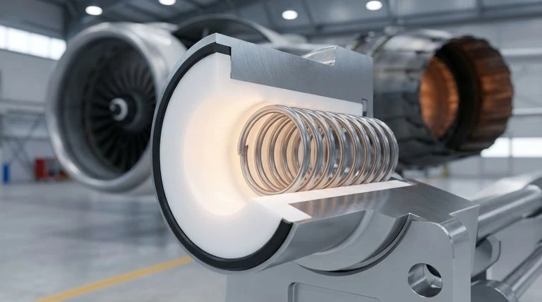 High-temperature springs for aero-engines High-temperature springs for aero-engines